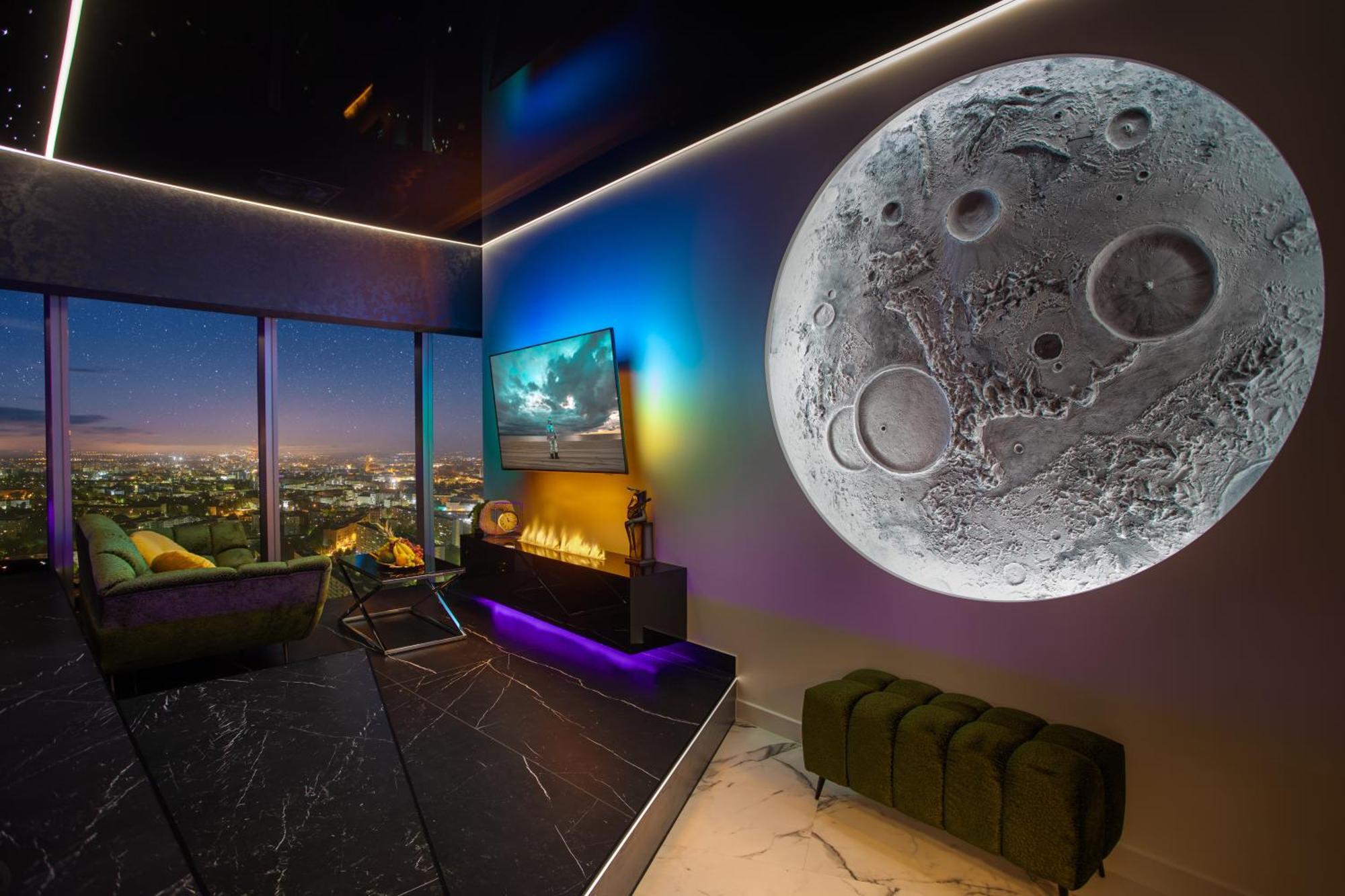 Apartamenty Sky Tower Z Jakuzzi Przy Oknie Wroclaw Exterior photo