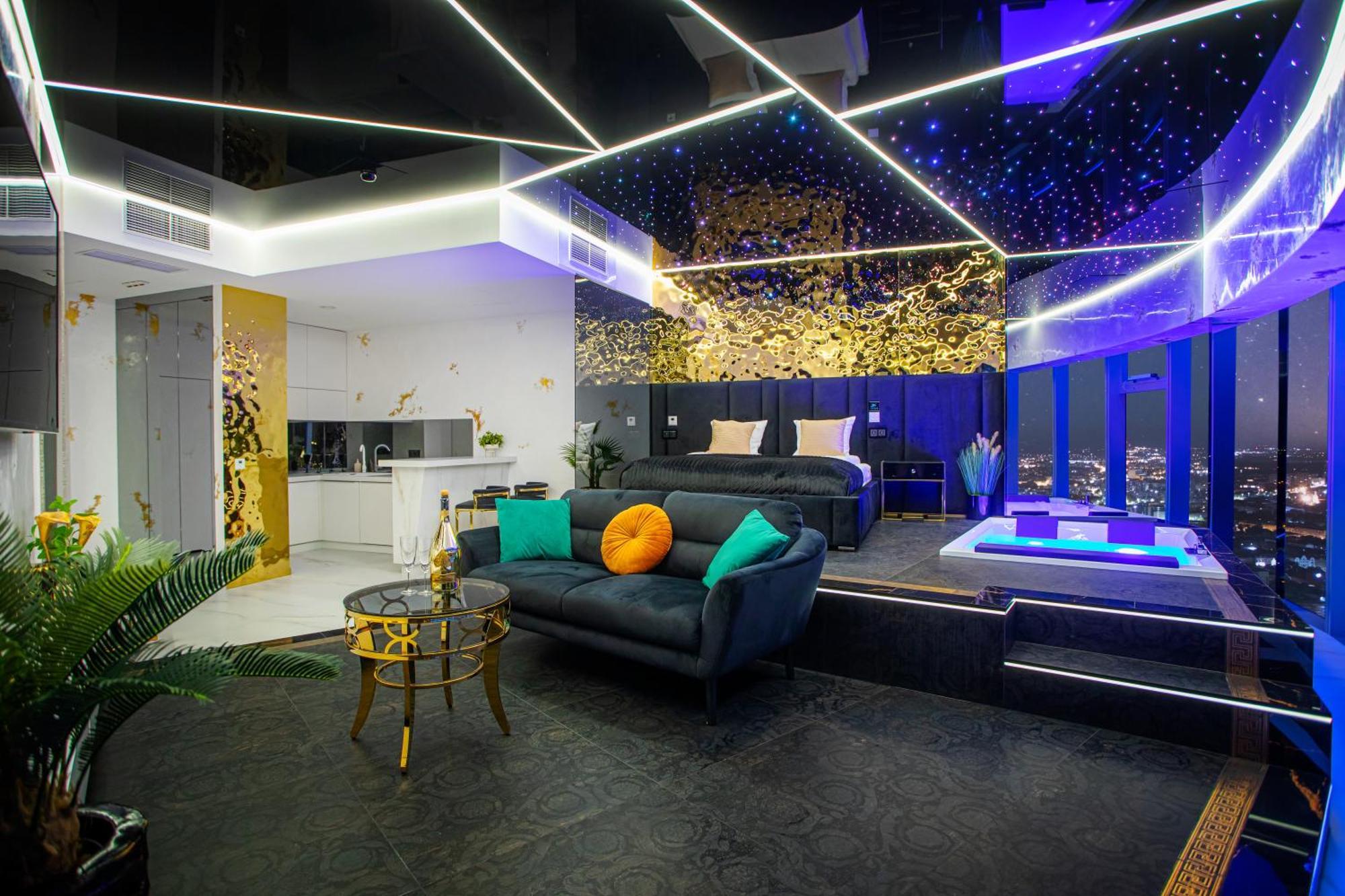Apartamenty Sky Tower Z Jakuzzi Przy Oknie Wroclaw Room photo
